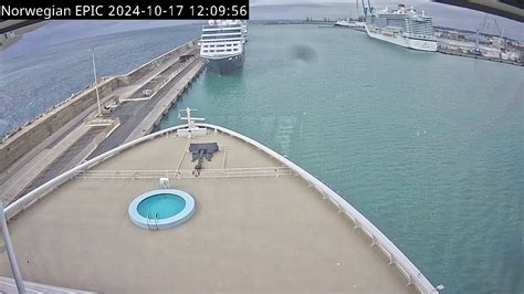 norwegian epic webcam|Position und Webcam der Norwegian Epic